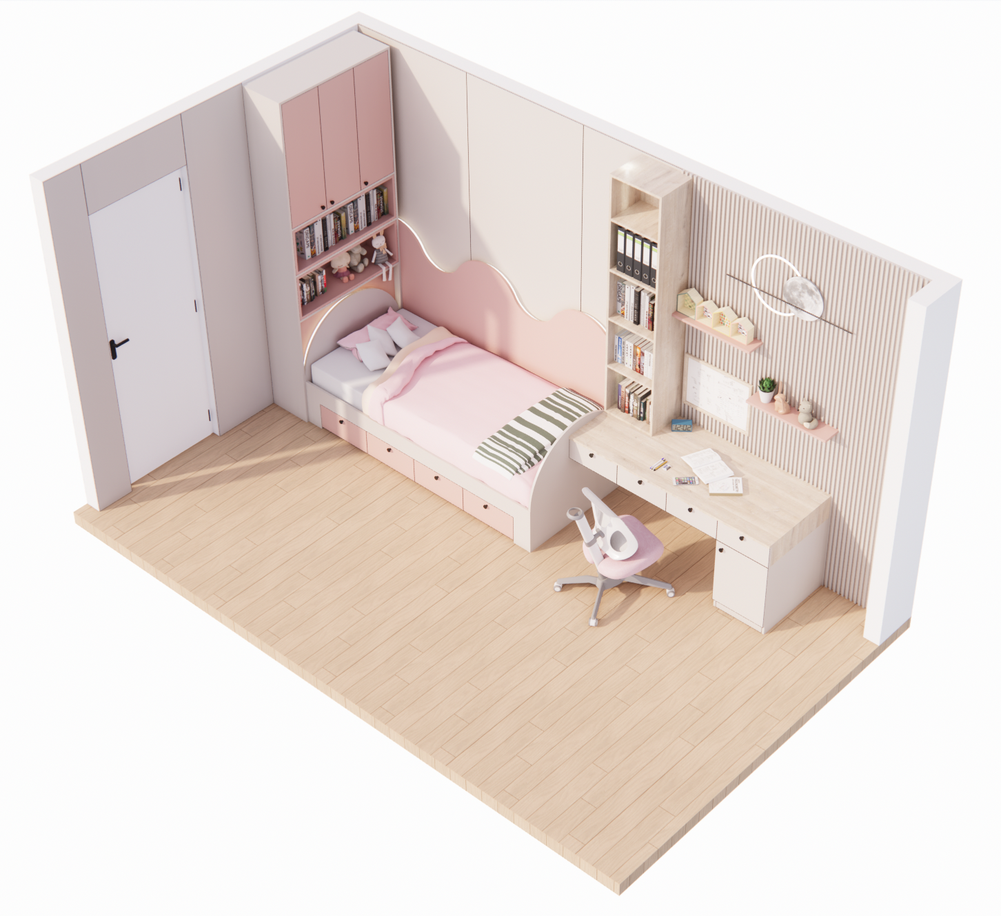 Хүүхдийн өрөө зураг 4