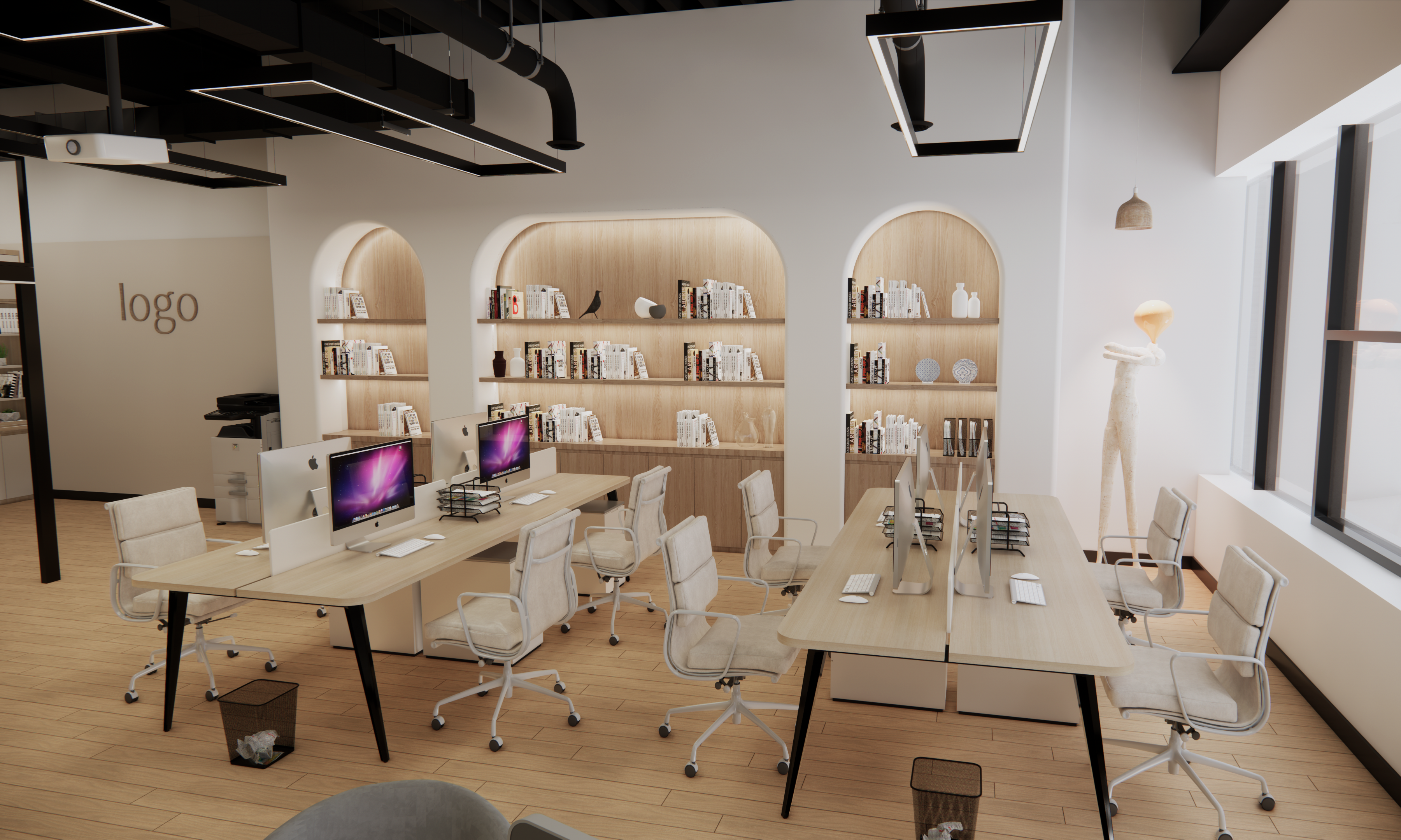 Оффис интерьер зураг 3