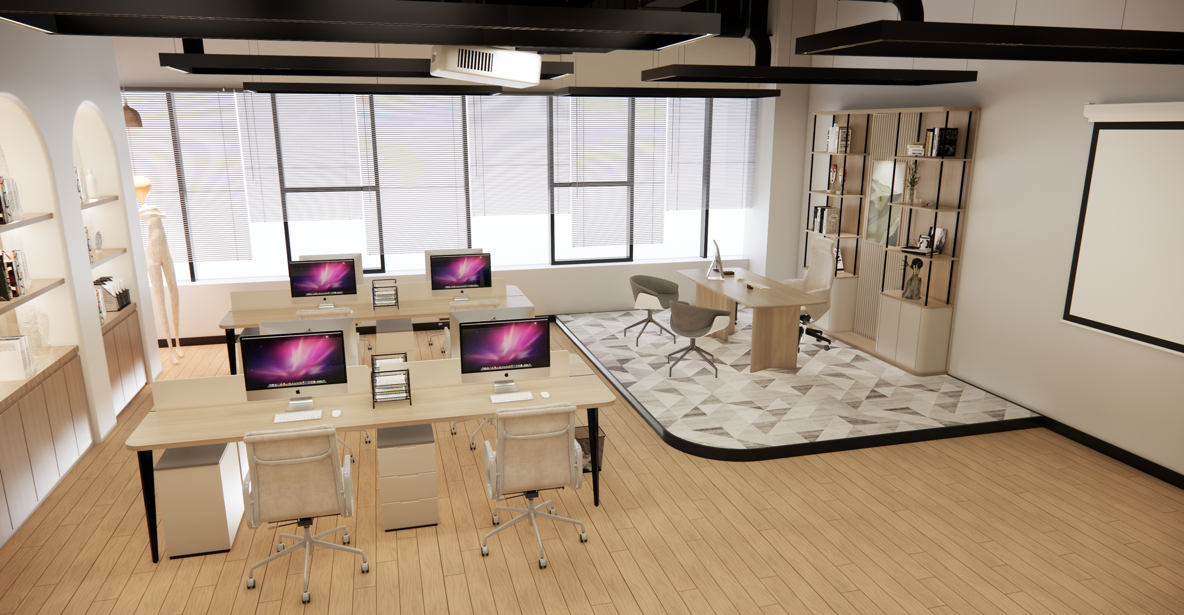 Оффис интерьер зураг 4